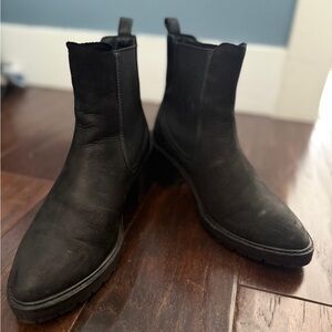 Thursday Co. Black Leather Women's Boots